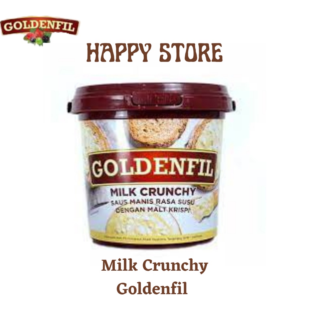 

Goldenfil Milk Crunchy 1Kg Selai Susu Crunchy 1Kg Goldenfil