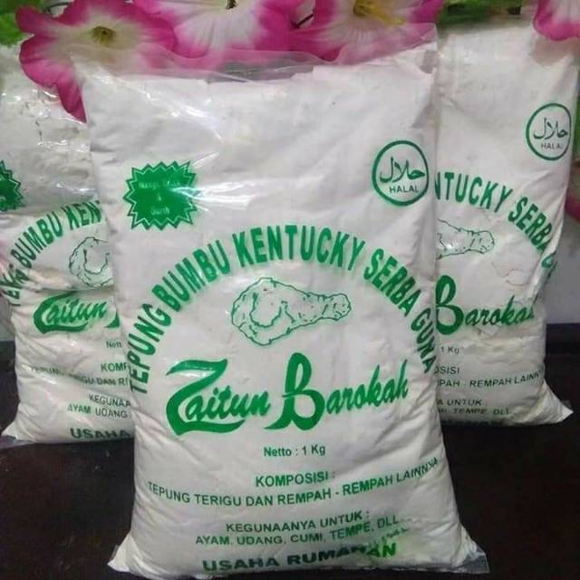 

TEPUNG BUMBU KENTUCKY SERBAGUNA 1KG