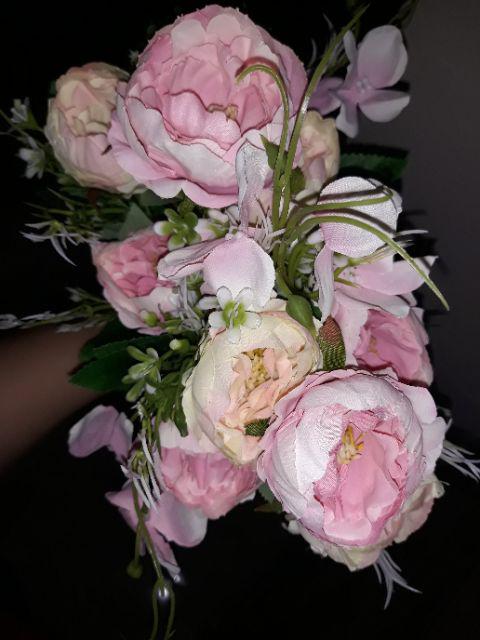 Bunga Peoni Rustic Mini /  Small Rustic Peony Bunch (b20004)