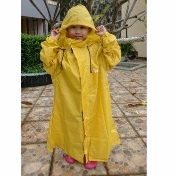 JAS HUJAN ANAK Gamis Raincoat Ponco Anti Air