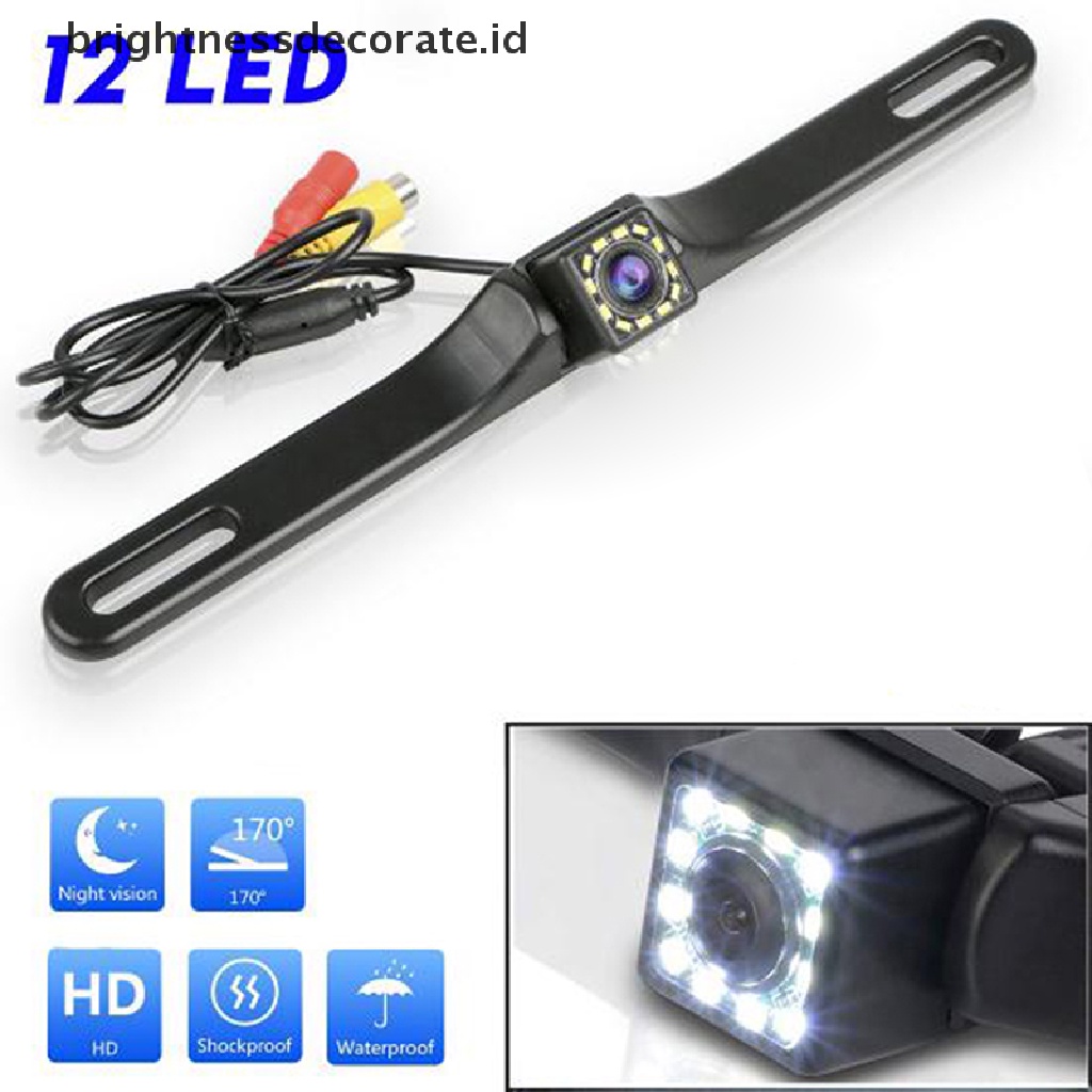 (Birth) Kamera Belakang Mobil Hd 170 Derajat ° Kamera Night Vision Anti Air