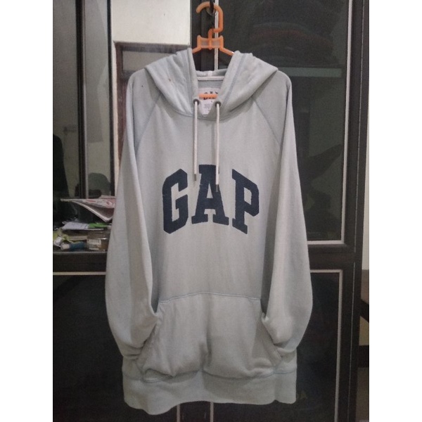 HOODIE GAP SECOND BIRU MUDA (SOLD)