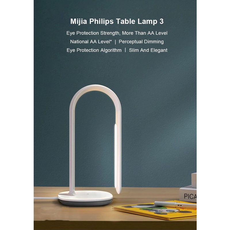 MIJIA PHILIPS Smart Flexible Desktop Lamp Adjustable 3rd Gen - Lampu Meja Fleksibel Versi 3