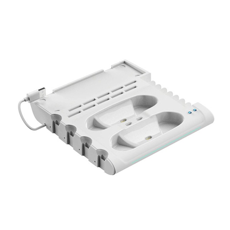 Btsg 6in1 Controller Charger Charging Dock Stand Multifungsi Untuk Switch OLED