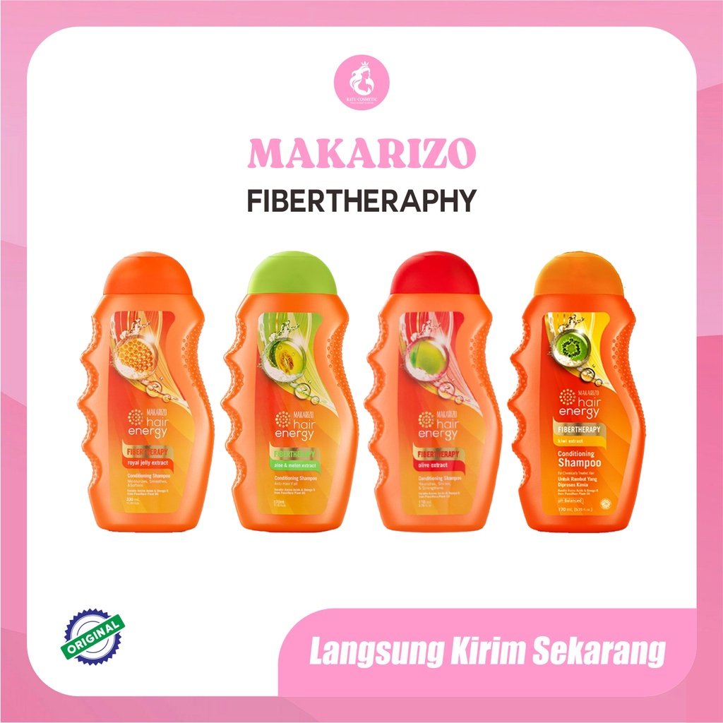 MAKARIZO HAIR ENERGY CONDITIONING SHAMPO SACHET 170ML I 330ML