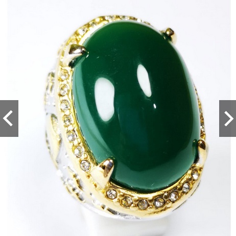 Batu Akik Bacan Cincau Kristal Top Colour Big Size