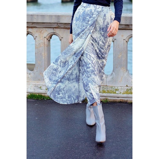 EL MAR MINORCA SKIRT WITH RUFFLE BENANG JARUM