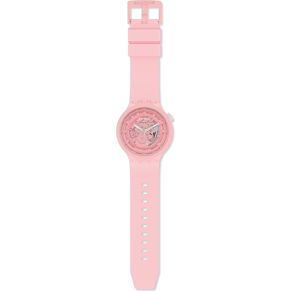 Jam Tangan Wanita Swatch SB03P100 Bioceramic Original