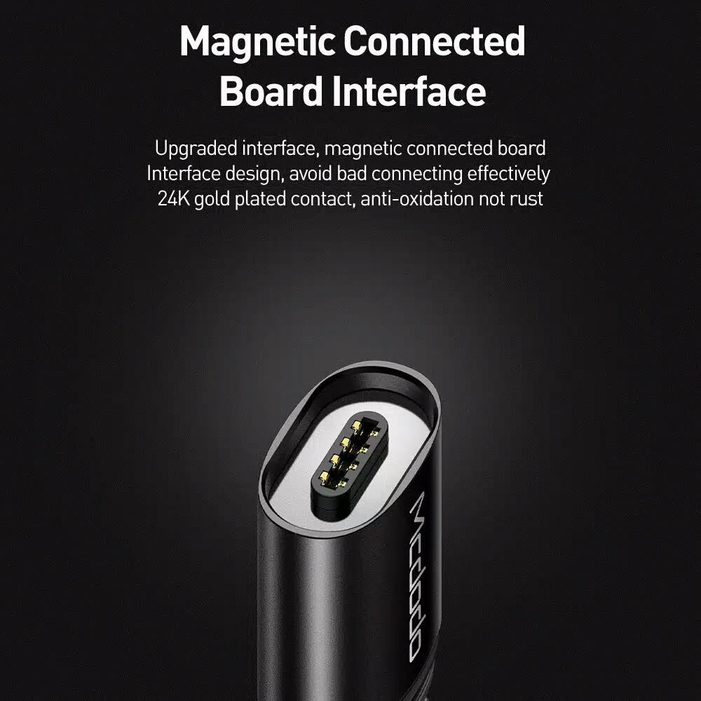 MCDODO kabel magnet iPhone dan android Lightning Type-C Micro DATA CABLE MAGNETIC