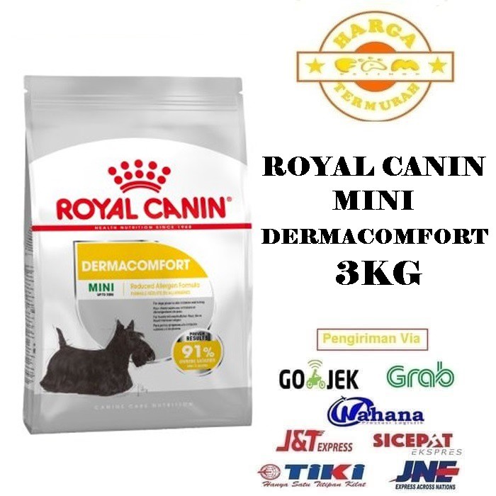 Royal Canin Mini Dermacomfort 3Kg - Makanan Anjing atau Dog Food