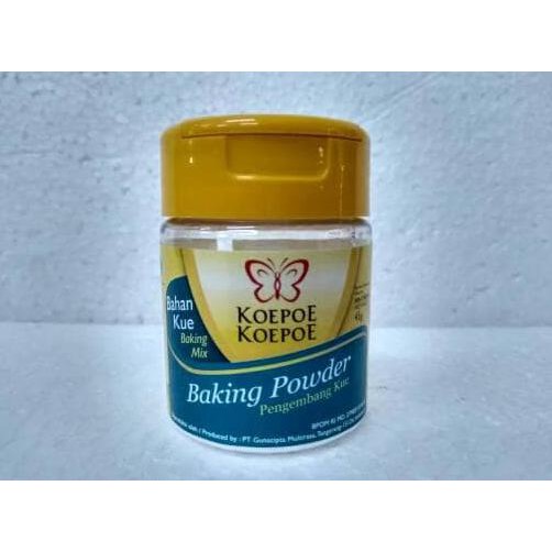 

Toko-Bahan-Kue- Koepoe-Koepoe Baking Powder 45 Gr -Terlengkap-Termurah-Dijamin.