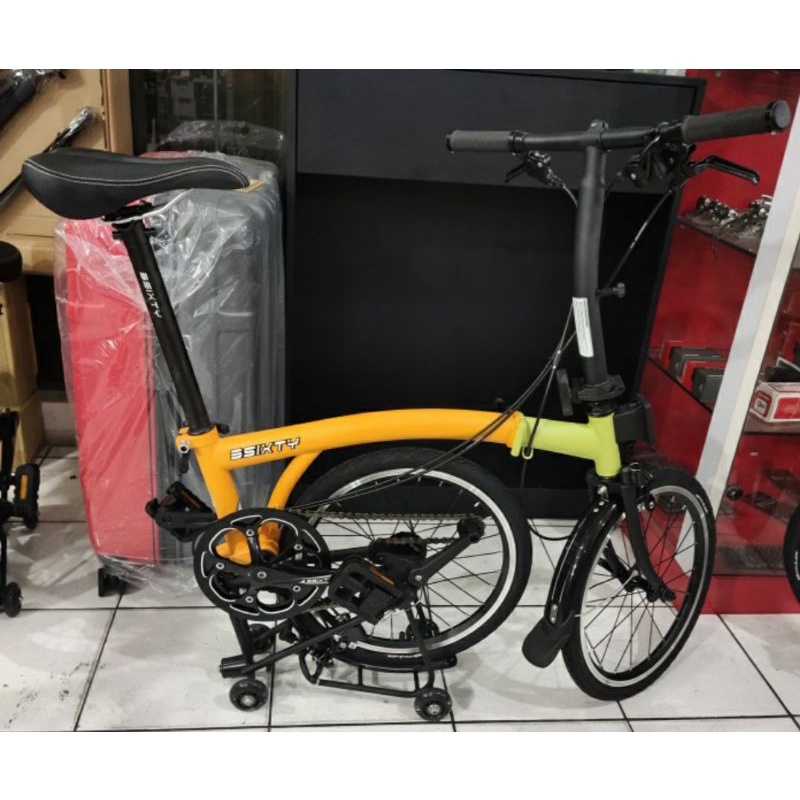 sepeda 3sixty orange hijau