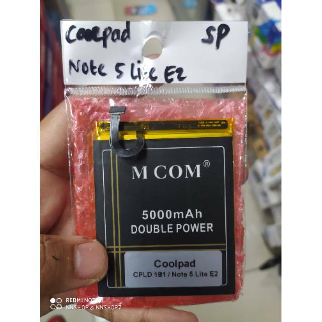 Baterai Coolpad Note 5 Lite E2 CLPD-181 CLPD181 Mcom