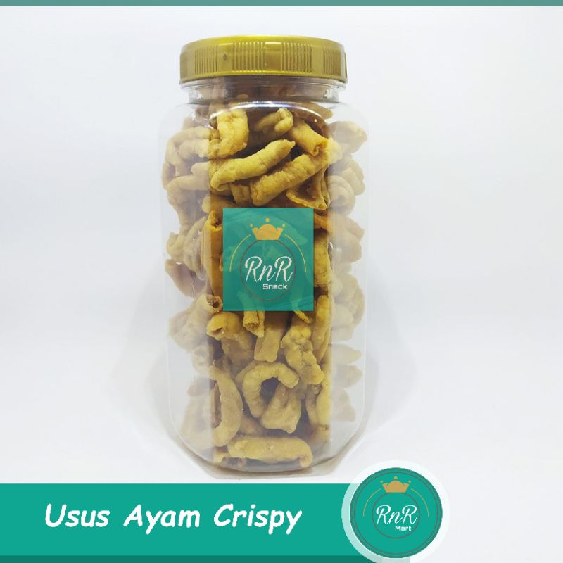 

RnR Mart - Usus Ayam Goreng Crispy Kemasan Toples 200 Gram