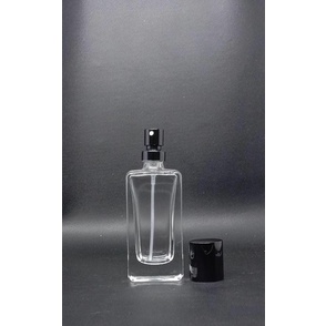 Botol Parfume V32652 Pum Hitam Tutup Hitam Mini Eceran/Pcs