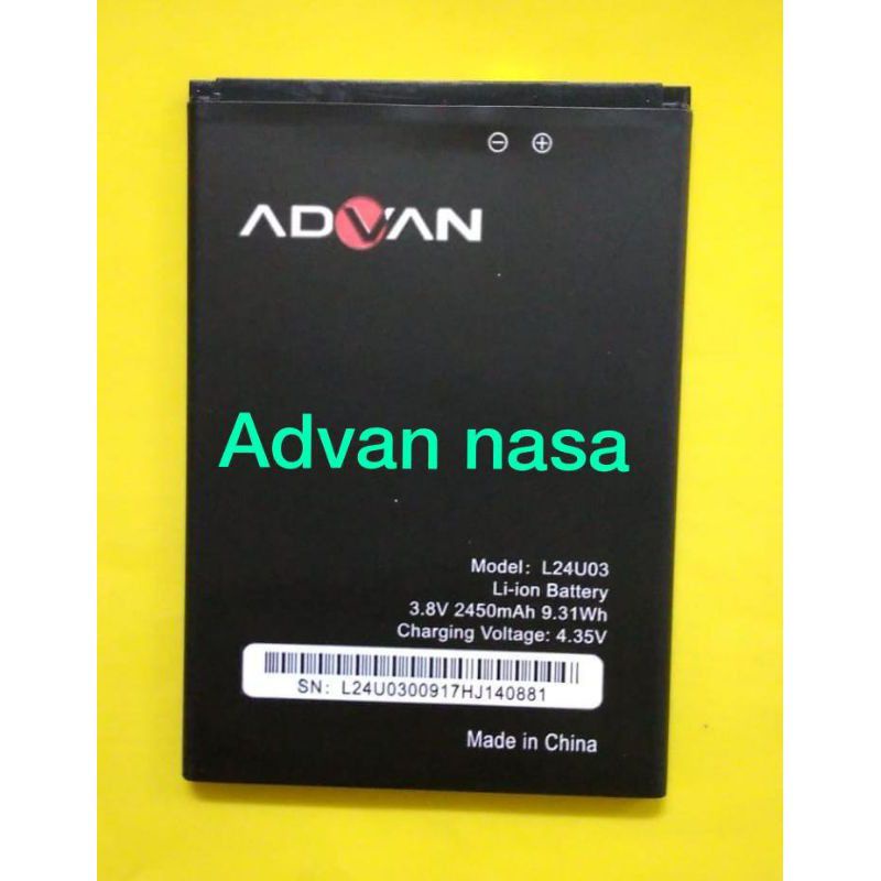 MN - BATERAI BATTERY BATRE ADVAN NASA L24U03 2450mAh