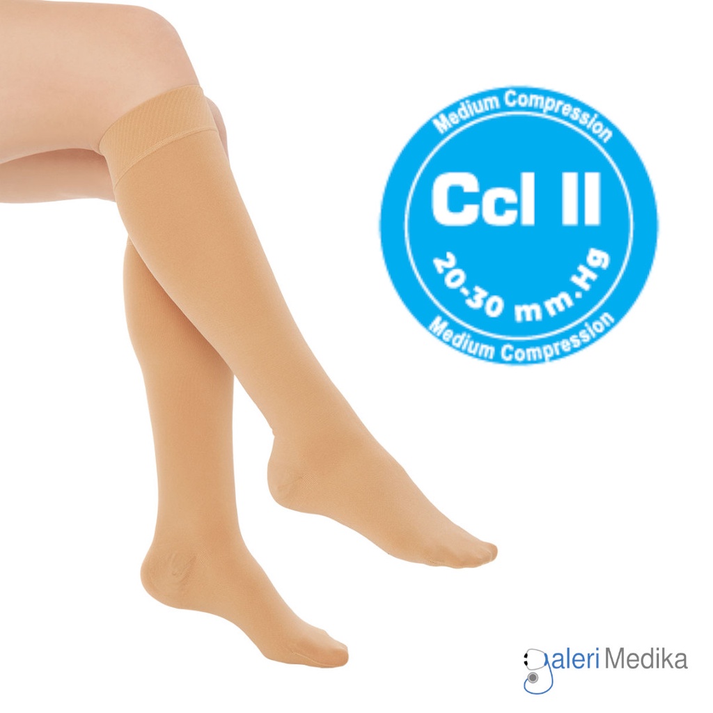 Stocking Varises Variteks 905 Kompresi Menengah 20-30mmHg Kelas 2 / Medium Compression CCL 2 - Stoking Varises