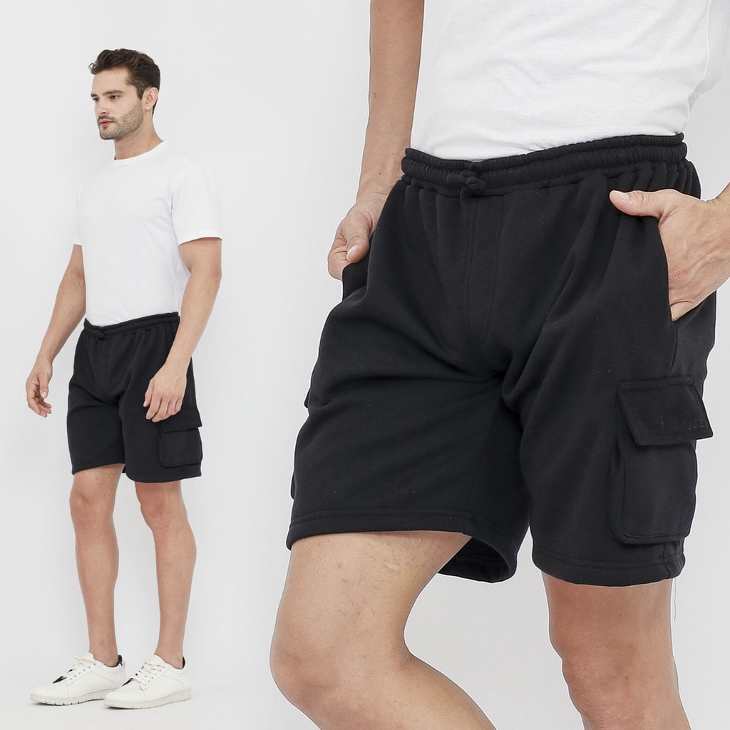 RUSEL CO I Short Pants I Celana Kargo Pria I Celana Pendek Pria