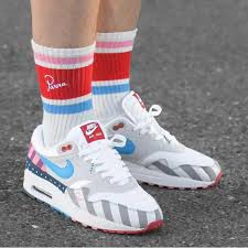 Nike Air max 1 X parra white Multi colour