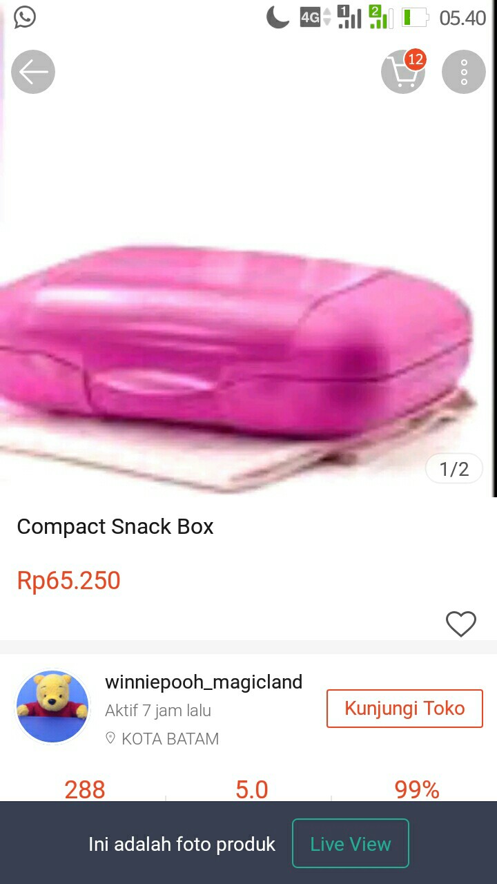 Compact Snack Box