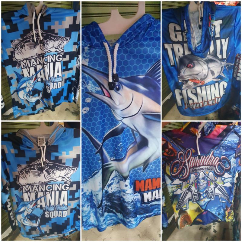 BAJU KAOS MANCING MANIA /JERSEY STRIKE FULL PRINTING MURAH