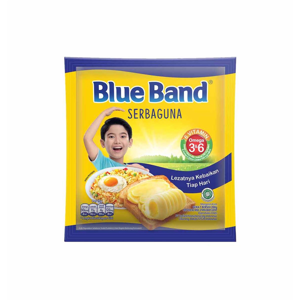 Margarin Blue Band Serbaguna 200 gr