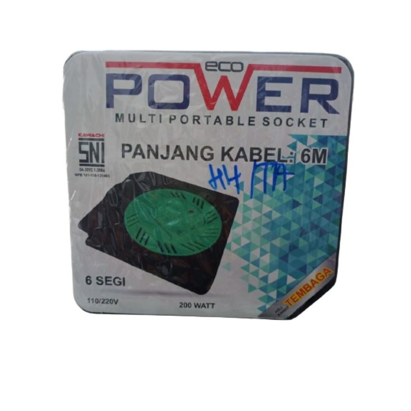 Kabel Box / Kabel Roll Eco Power 6Meter