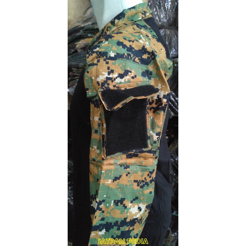 Kaos Kerah Loreng Marpad Riptop - Kaos Kerah Pria Tactical