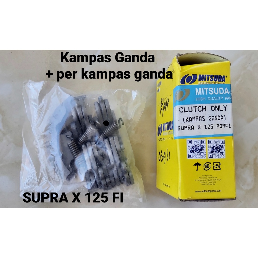 Kampas Ganda Mitsuda SUPRA X 125 FI ( KPH ) + per kampas ganda