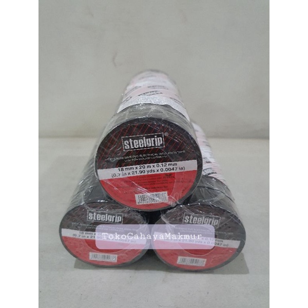 Isolasi Listrik steelgrip / Isolasi Kabel Listrik SteelGrip 20m Tape