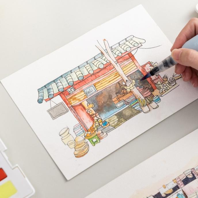 

TERBARUU!! Deli Watercolor Paint / Cat Air Padat 24/36 Warna Kemasan Kotak 73889 PROMO