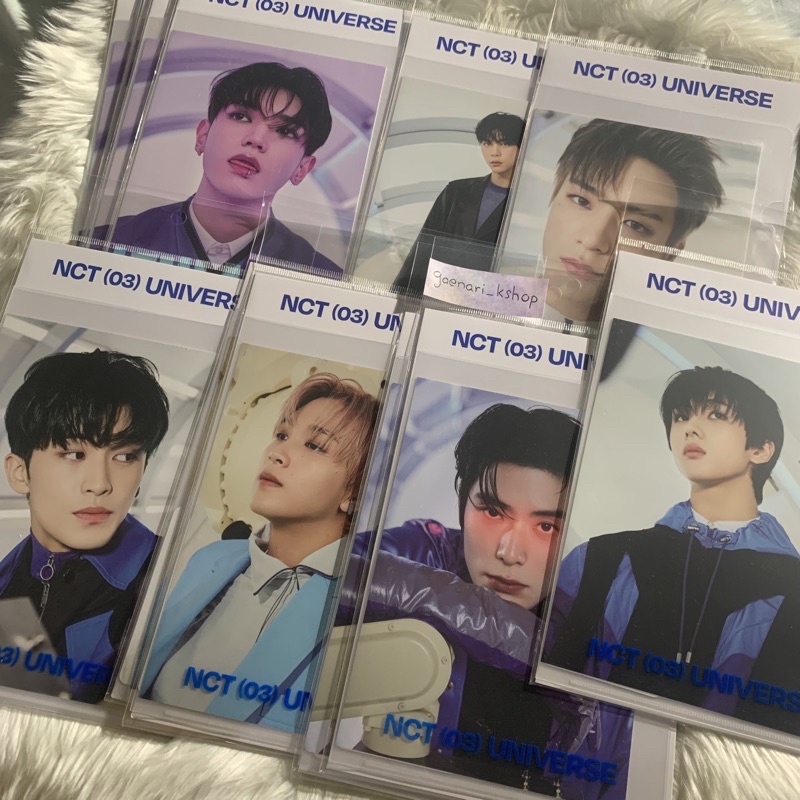 READY STOCK POSTCARD + HOLOGRAM PHOTO CARD SET UNIVERSE TAEYONG JHONNY JISUNG JENO MARK JAEHYUN HAEC