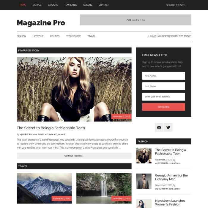 StudioPress Magazine Pro Genesis WP Theme