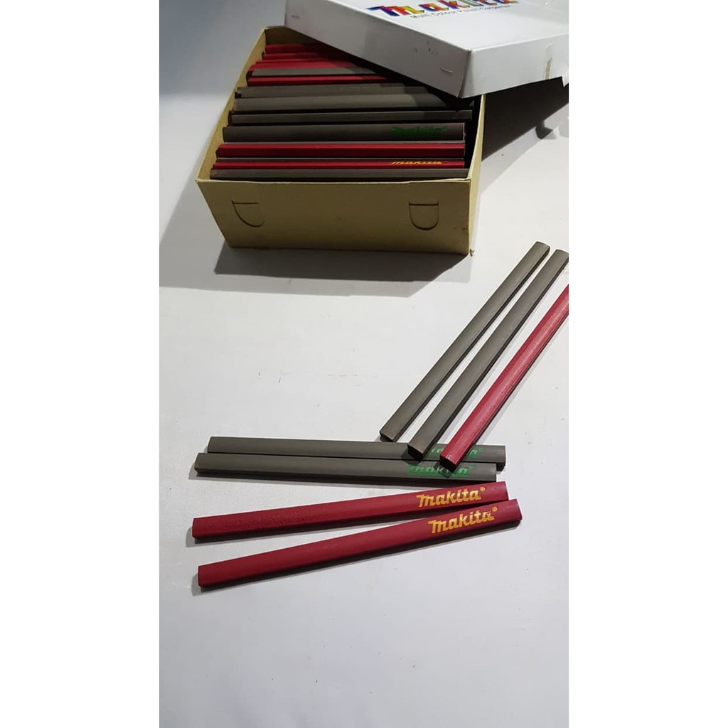 

PENSIL TUKANG ALAT TULIS RUMAH TANGGA BANGUNAN PROYEK MAKITA/blan88