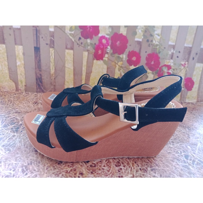 READY Sandal Wedges Wanita / Sepatu Wedges Wanita SDW230 / Sepatu High Heels TERMURAH