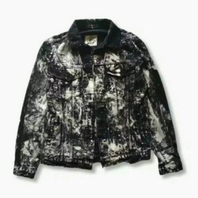 Denim Jacket Washed Black