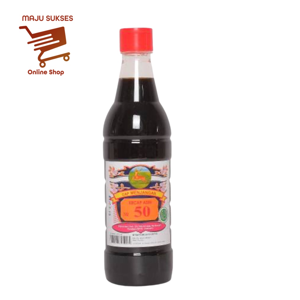 

Kecap asin cap menjangan no.50 (600 ml)