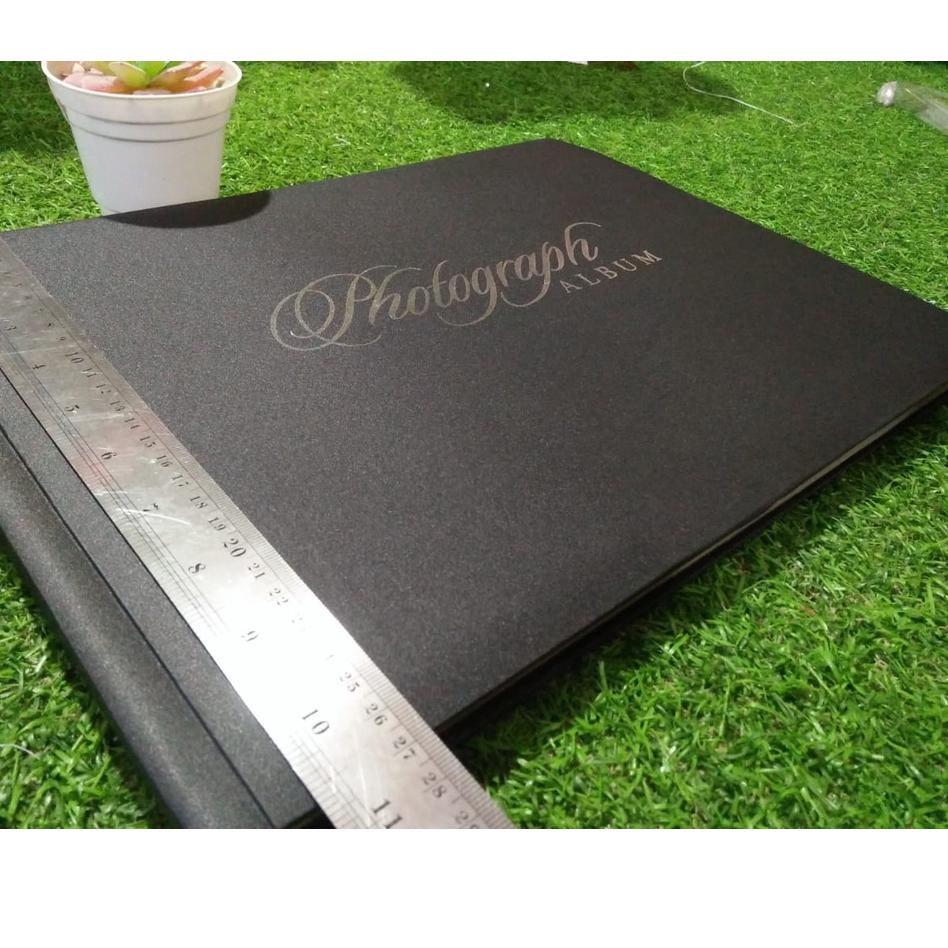 Hot Quality ALBUM FOTO MAGNETIK LANDSCAPE BESAR BLACK