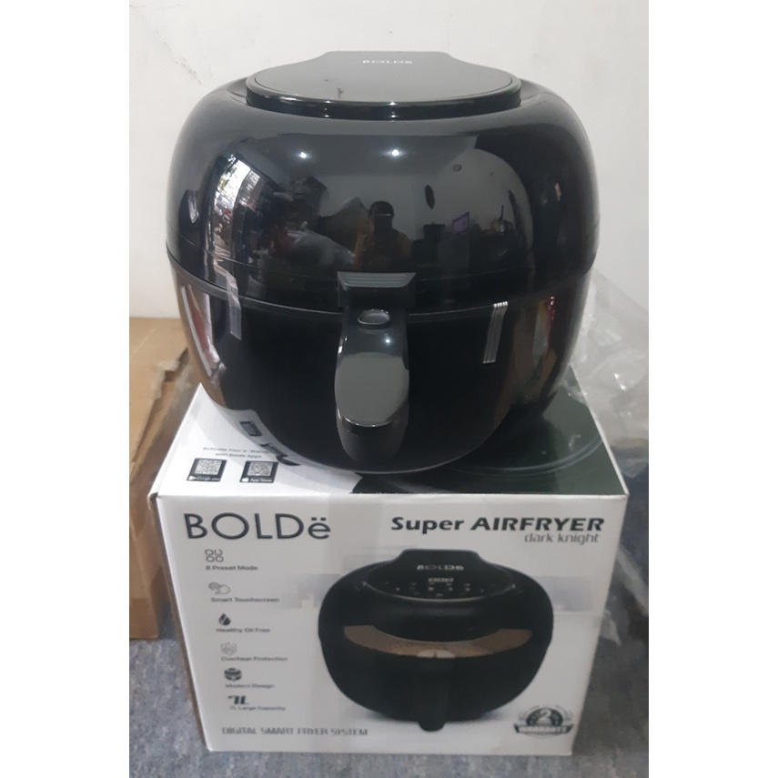 BOLDe SUPER AIR FRYER DARK KNIGHT 7 Lt - Garansi Resmi 2 Tahun