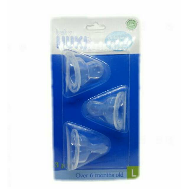 Huki Orthodontic nipple gepeng isi 3 ORIGINAL-BPOM