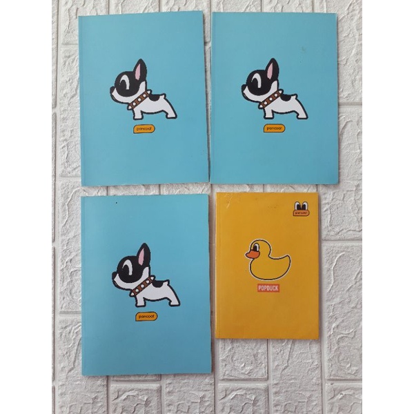 

PANCOAT Paket 4pcs Notebook Buku Tulis