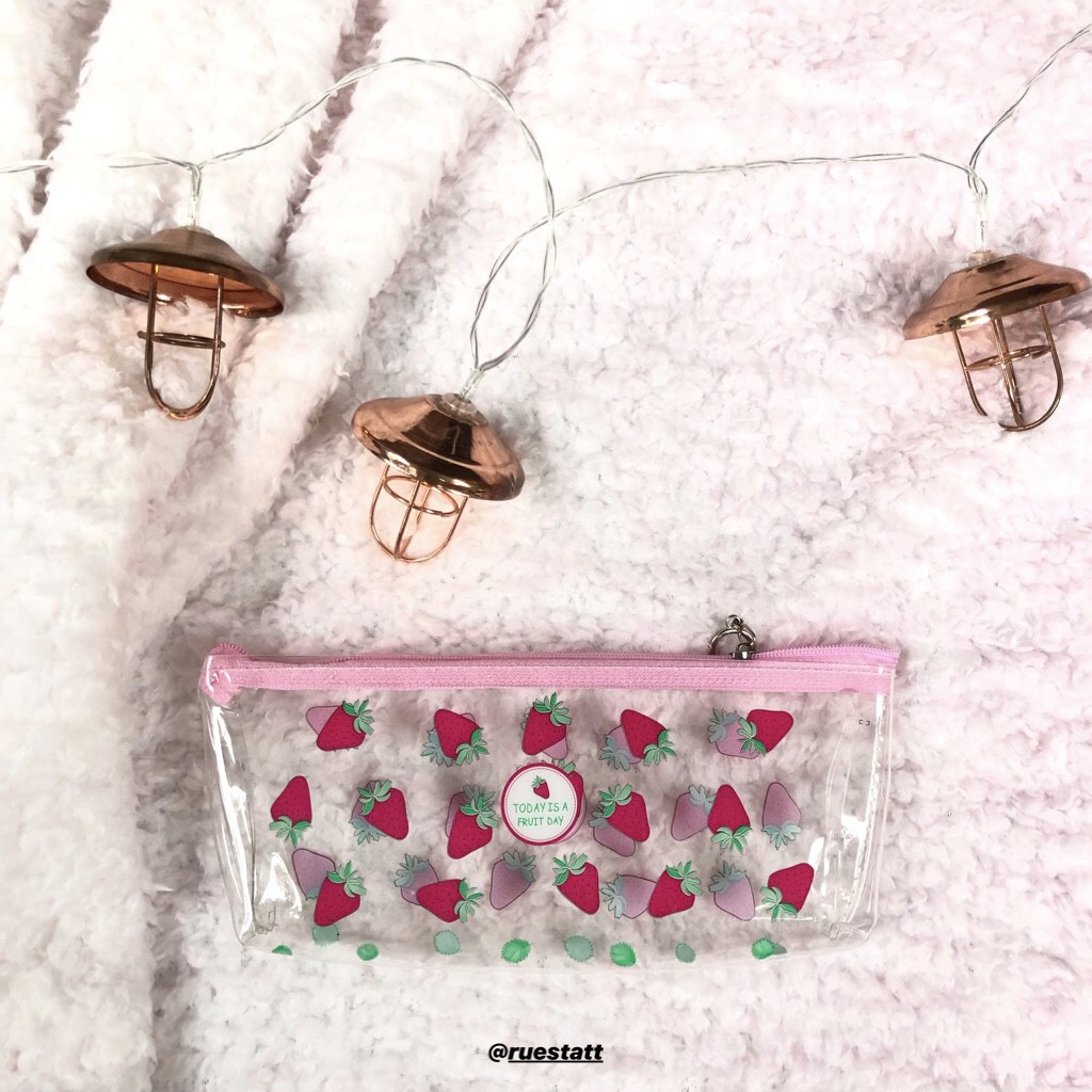 

Clear Fruity Pencil Case