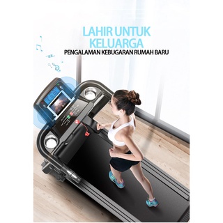 Treadmill Elektrik/Treadmill Listrik/Treadmil/Treadmill rumah tangga  lipat multifungsi