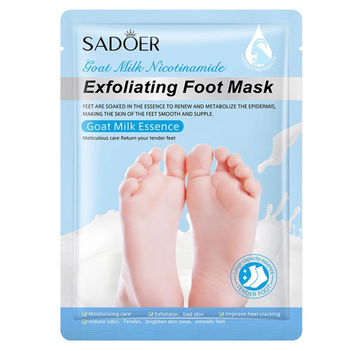 Masker Kaki Foot Mask PERAWATAN KAKI PECAH PECAH/Masker kaki Viral/Masker kaki murah