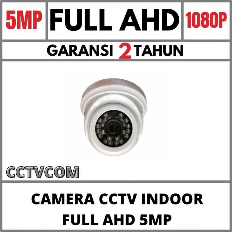 PAKET CCTV AHD 8 CHANNEL 6 CAMERA 5MP 1080P KOMPLIT TINGGAL PASANG CCTVMURAH