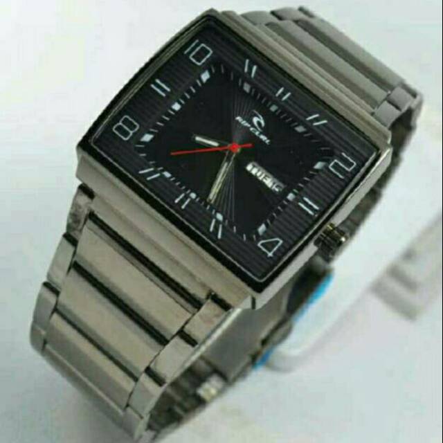 JAM TANGAN PRIA/COWOK RIPCURL RANTAI KW SUPER TERBARU ELEGANT HARGA BERSAHABAT..