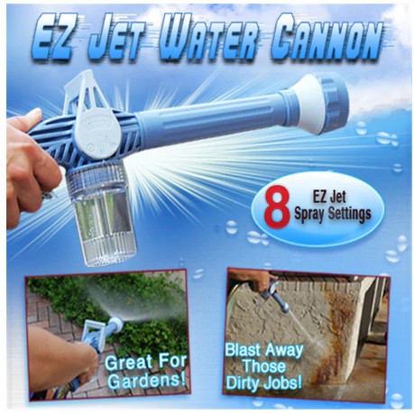 EZ JET WATER CANNON SEMPROTAN AIR UNTUK CUCI MOBIL MOTOR MULTIFUNGSI