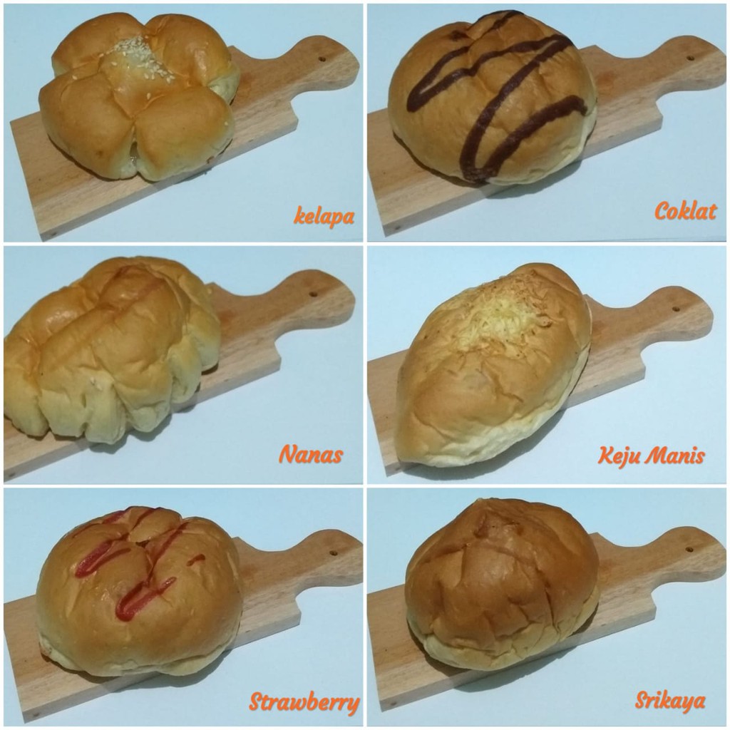 

Roti Manis | Roti Isi | Roti Murah (Pembelian Minimal 10 Pcs - Bisa Mix / Kombinasi Rasa)