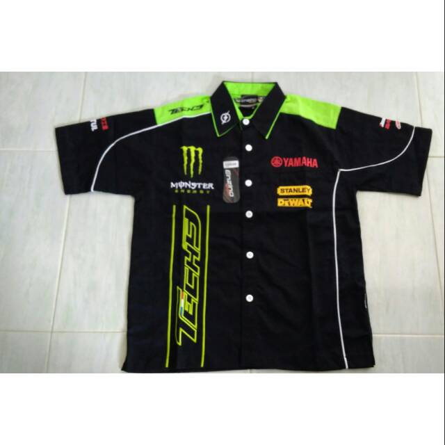 Baju kemeja New Yamaha monster series