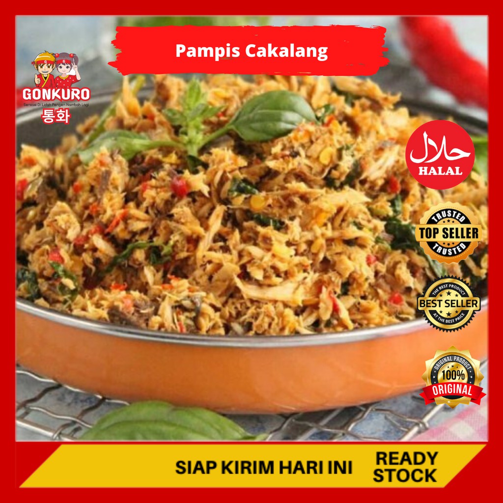200g Pampis Ikan Cakalang Suwir Khas Manado Tongkol Suwir Lauk Pauk Instan Makanan Siap Saji Shopee Indonesia